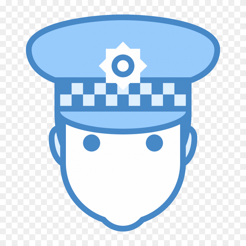 1600x1600 Значок Офицер Полиции Великобритании - Полиция Png