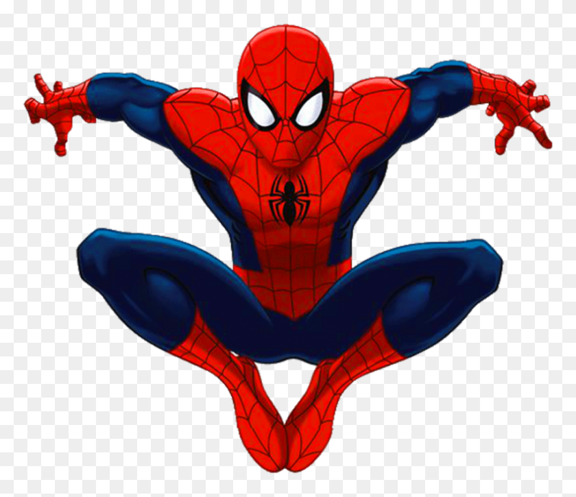 851x726 Ultimate Spiderman Png - Spiderman PNG