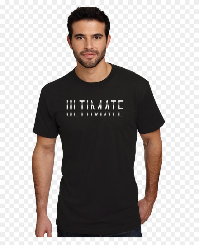 1000x1250 Ultimate Tee Ultiplanning - Male Model PNG