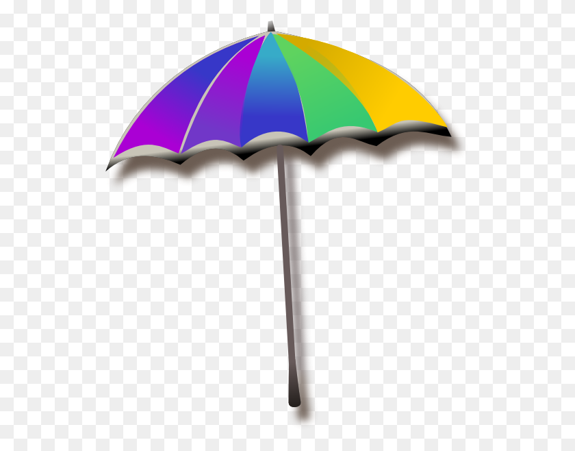 534x598 Umbrella Clip Art - Beach Umbrella Clipart
