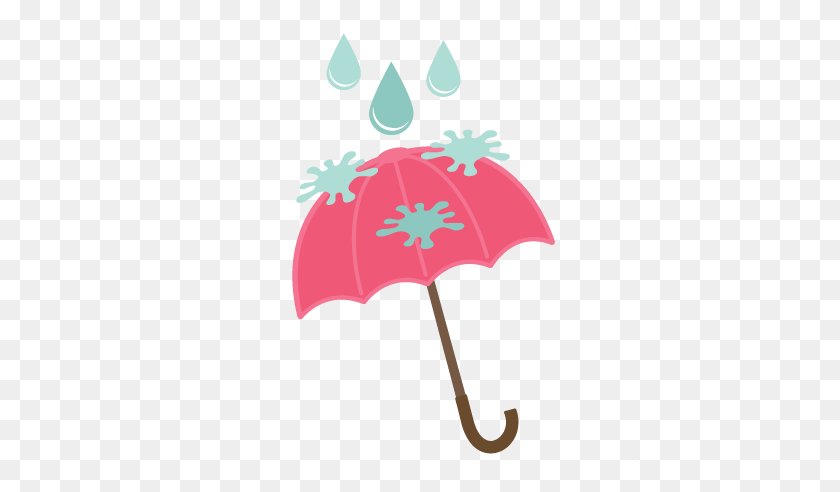 432x432 Umbrella Clipart Umbrella Rain - Rain Puddle Clipart