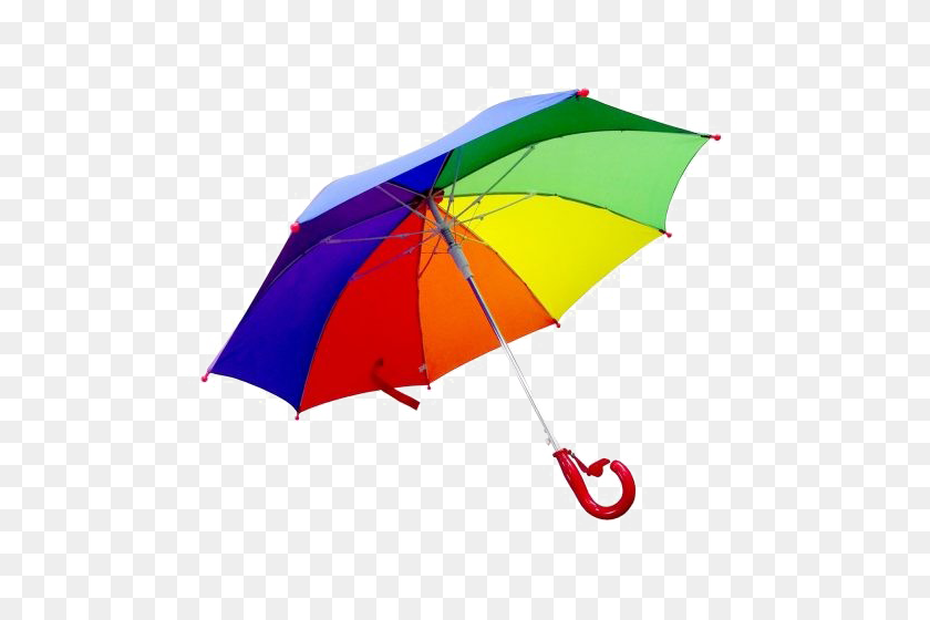 500x500 Umbrella Png Background Image Vector, Clipart - PNG Background
