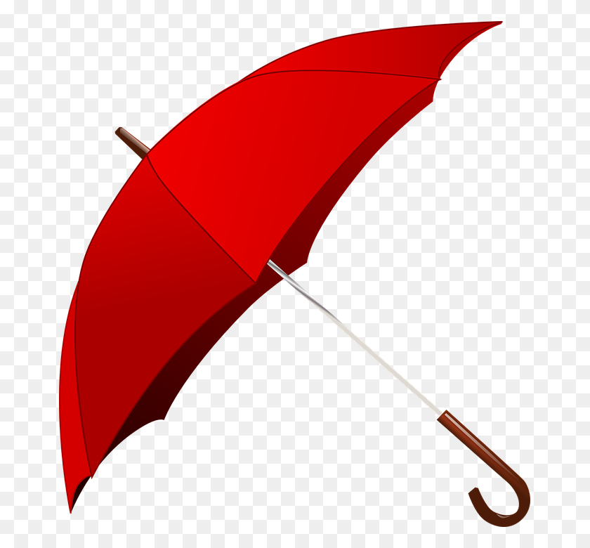 671x720 Umbrella White Background Images All White Background - PNG Background Hd