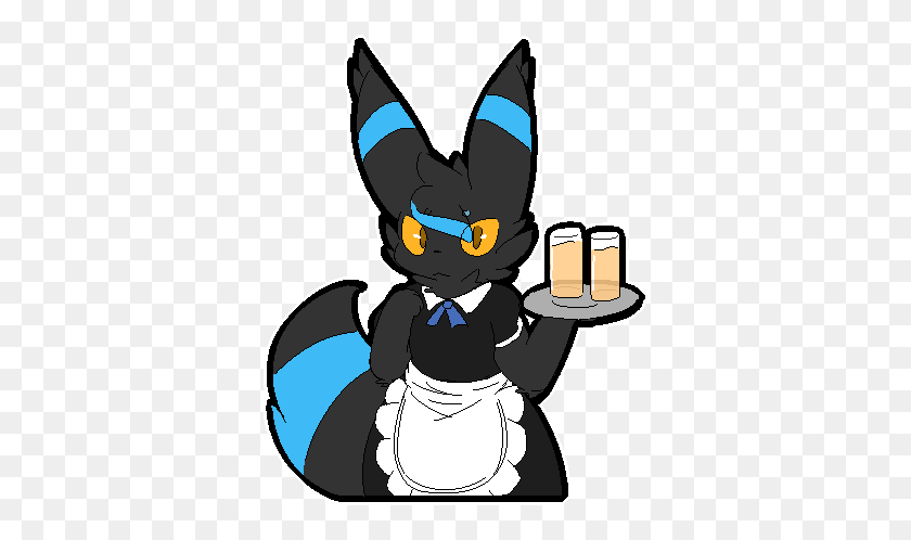 360x438 Umbreon On Twitter Maid - Umbreon PNG