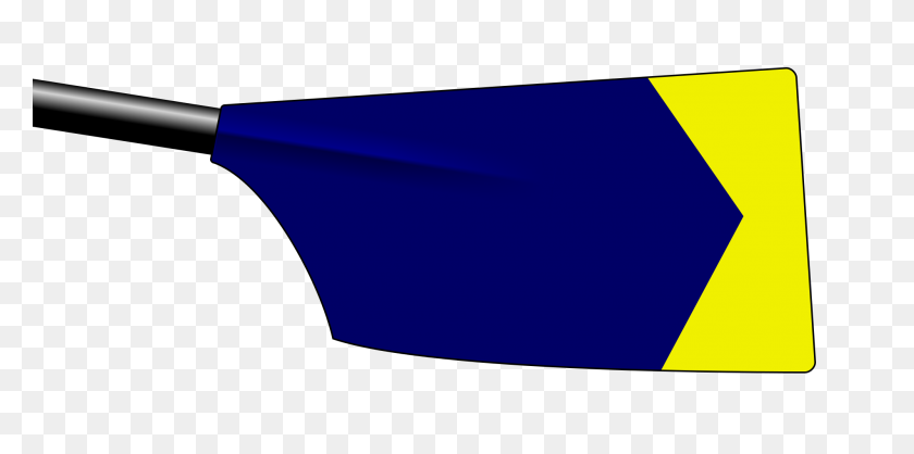 2000x920 Umich Rowing Blade - Universidad De Michigan Clipart