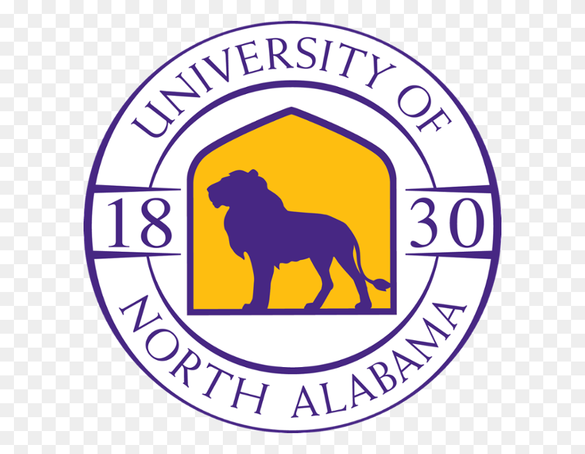 600x593 Una's Official Logos University Of North Alabama - Alabama A PNG