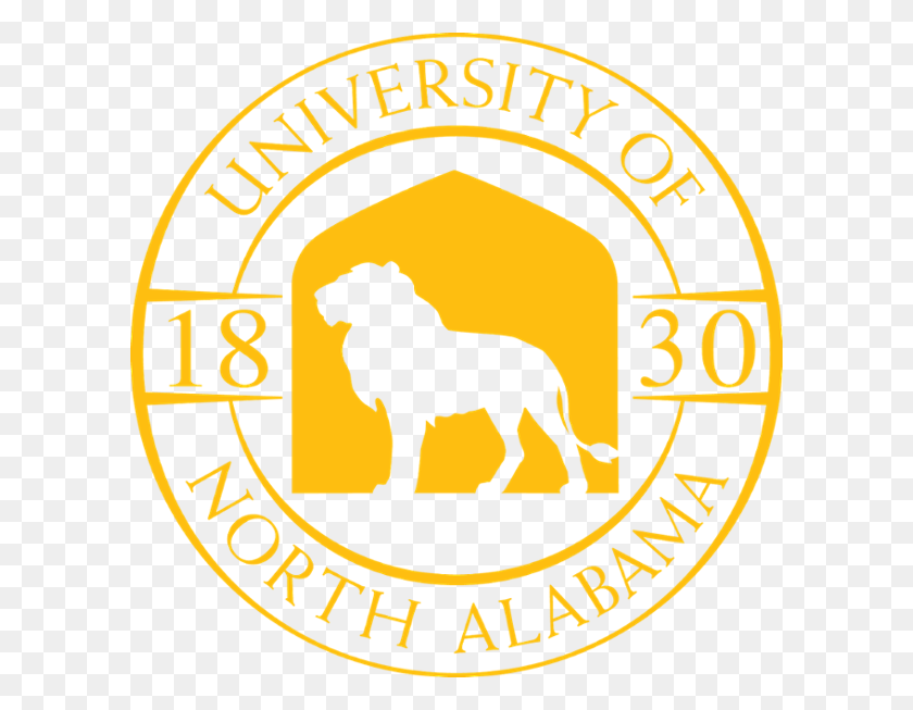 600x593 Официальные Логотипы Уны Университет Северной Алабамы - Алабама Png
