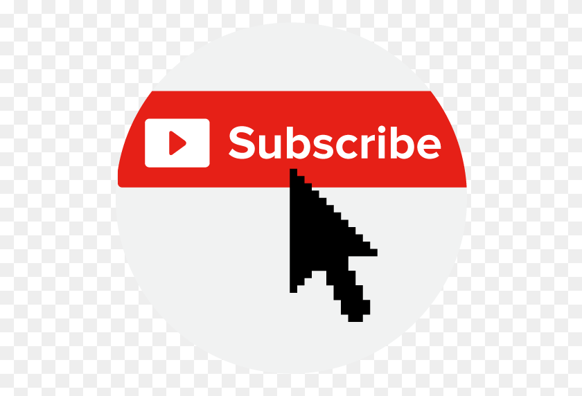 512x512 Разблокировать Youtube - Кнопка Подписки На Youtube Png