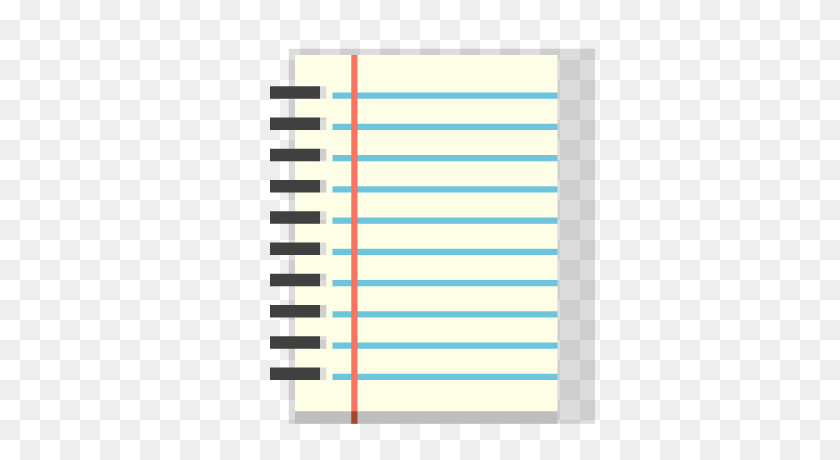 400x400 Uncategorized - Notebook Page Clipart