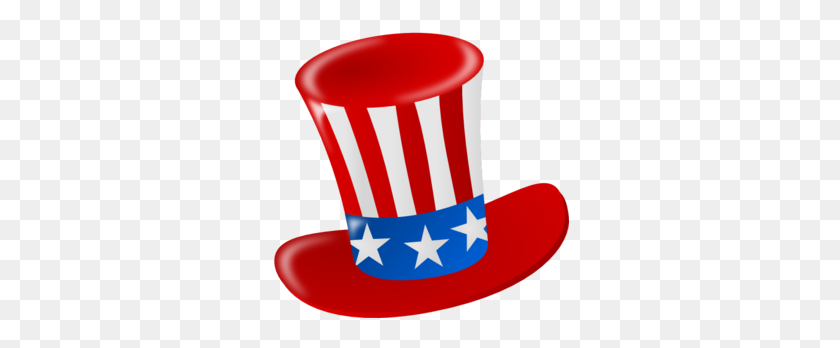 298x288 Uncle Sam American Hat Png, Clip Art For Web - Ohio Flag Clipart