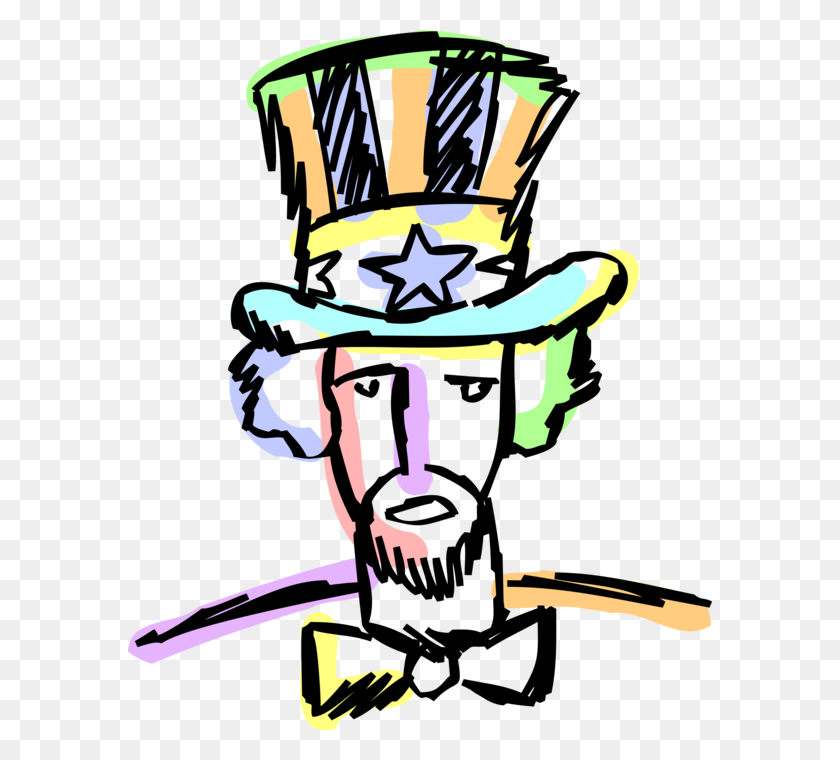 584x700 Uncle Sam Personification Of America - Uncle Sam PNG