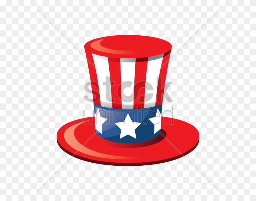 600x600 Uncle Sam's Hat Vector Image - Uncle Sam Hat PNG