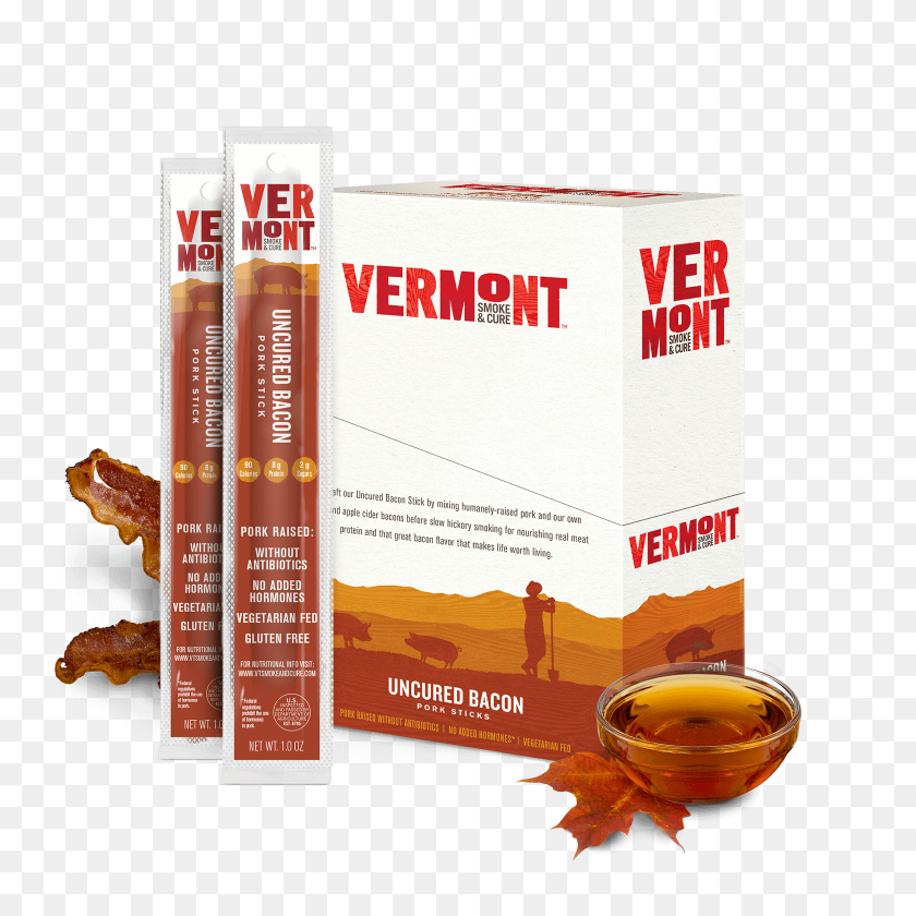 1560x1560 Uncured Bacon Meat Sticks Vermont Smoke - Bacon PNG