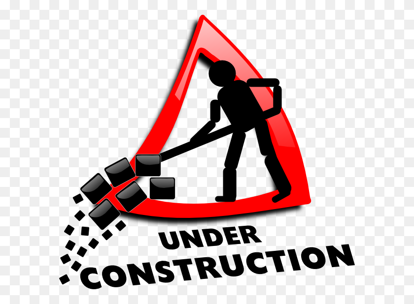 600x558 Under Construction Clip Art - Construction Logo Clipart