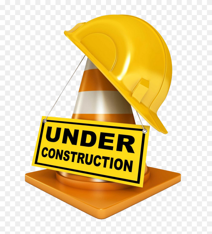 918x1024 Under Construction Vector Png - Construction Sign PNG