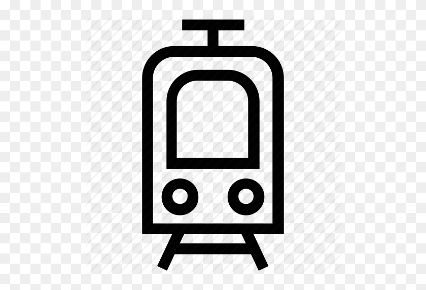 512x512 Underground Clipart Tram - Subway Train Clipart