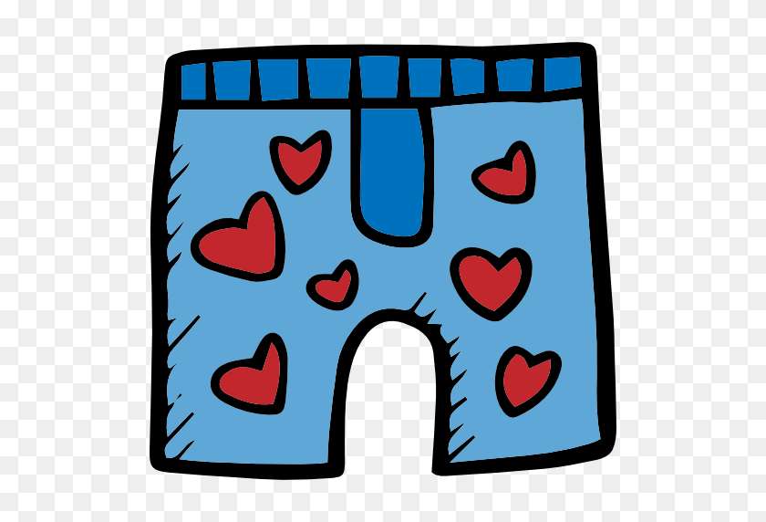 512x512 Underpants, Fashion, Underwear, Panties, Knickers, Femenine Icon - Panties Clipart