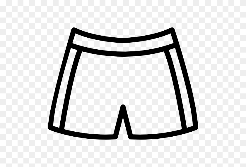 512x512 Underwear, Clothing, Fashion, Summertime, Shorts, Summer, Bermuda Icon - Summer Clothes Clipart
