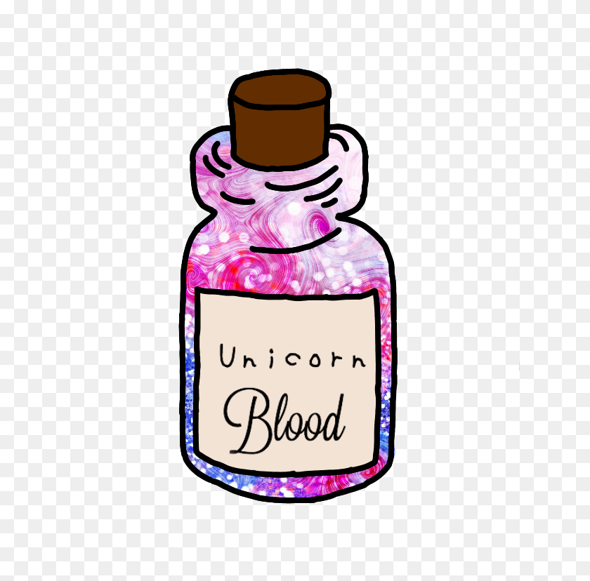 768x768 Unicorn Blood Png Sticker Tumblr Asthetic Aesthetic Aes - Blood PNG
