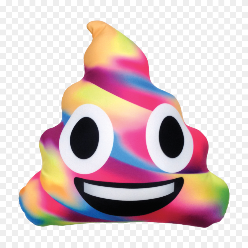 1024x1024 Единорог Poop Emoji Microbead Подушка Эмерсон Слоан Современные Товары - Дерьмо Emoji Png