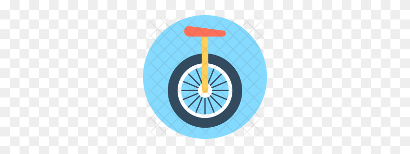 256x256 Unicycle Icon - Unicycle PNG