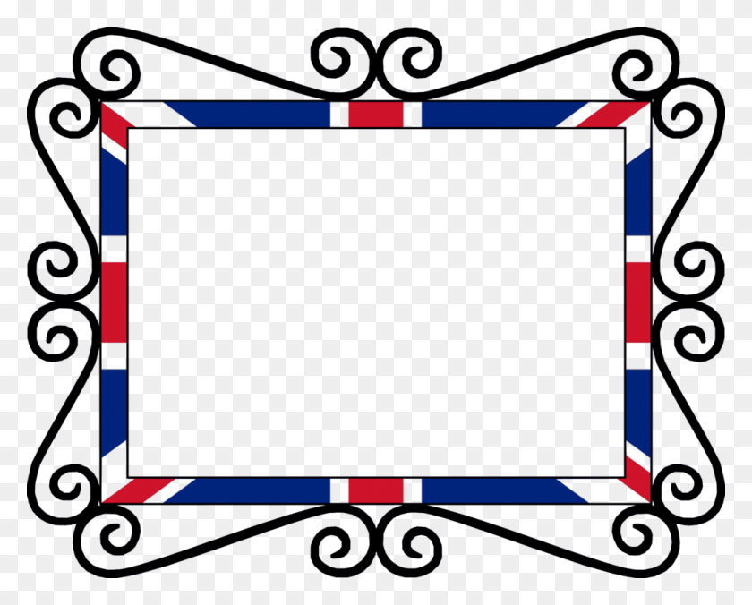1024x810 Unionflagframe Imágenes Prediseñadas, Marcos De Reino Unido - Elegante Marco De Borde De Imágenes Prediseñadas