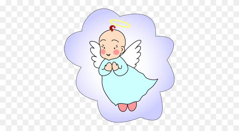 387x400 Unique Clipart Angle Image Baby Angel Baby Clip Art Christart - Baby Angel Clipart