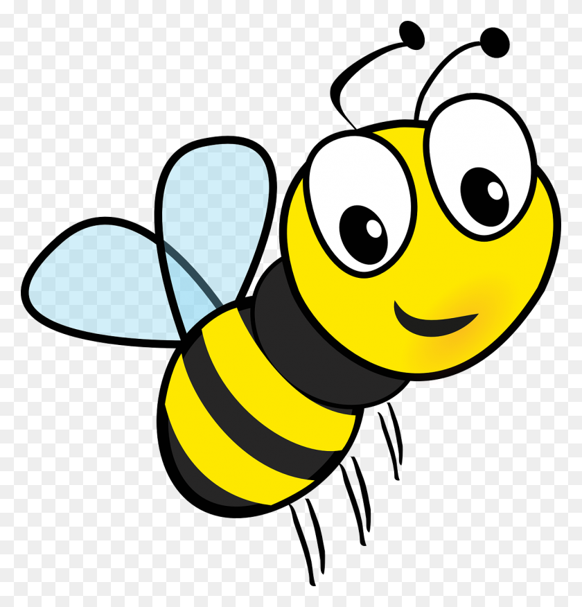 1223x1280 Unique Pictures Of Cartoon Bees Honey Bee Clip Art To Mention Png - Honey Clipart
