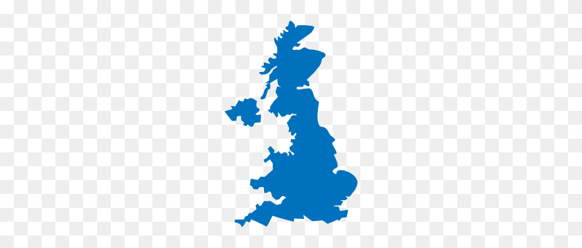 192x298 Reino Unido Mapa Clipart Vector Libre - Reino Animal Clipart