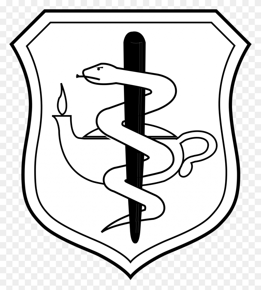 1000x1121 United States Air Force Nurse Corps Badge - Us Air Force Clipart