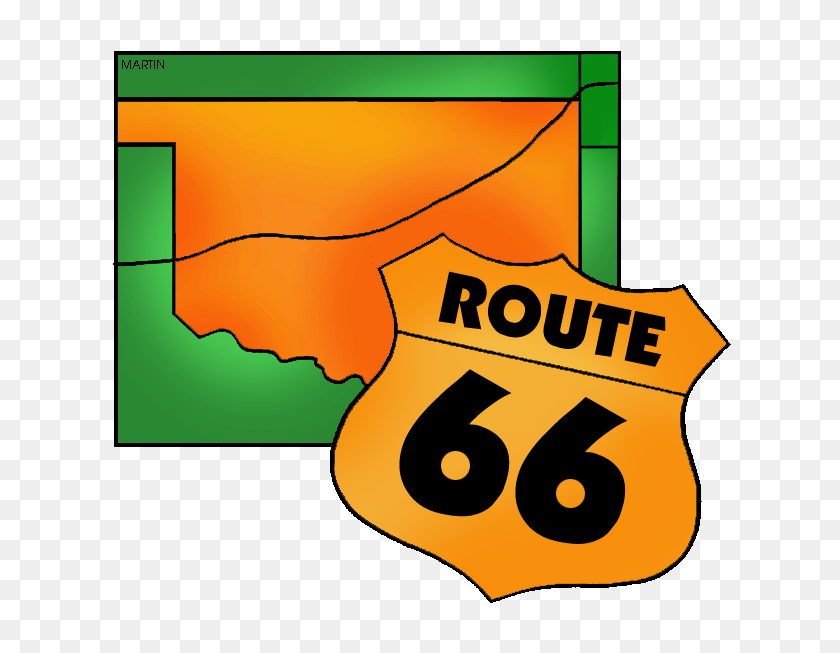 648x593 United States Clip Art - Route Clipart