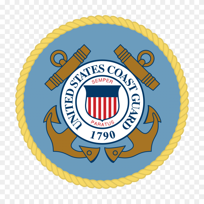2400x2400 United States Coast Guard Logo Png Transparent Vector - Coast Guard Logo PNG