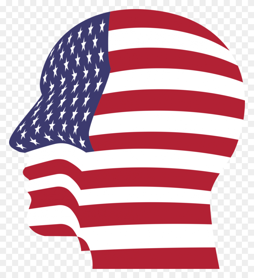 928x1024 United States Flag Clip Art Clipart Of Usa - Clip Art States