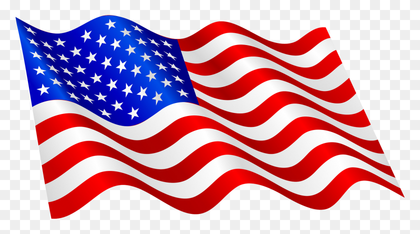 1532x802 Соединенные Штаты Америки Png Hd Прозрачный Сша - Развевающийся Американский Флаг В Png