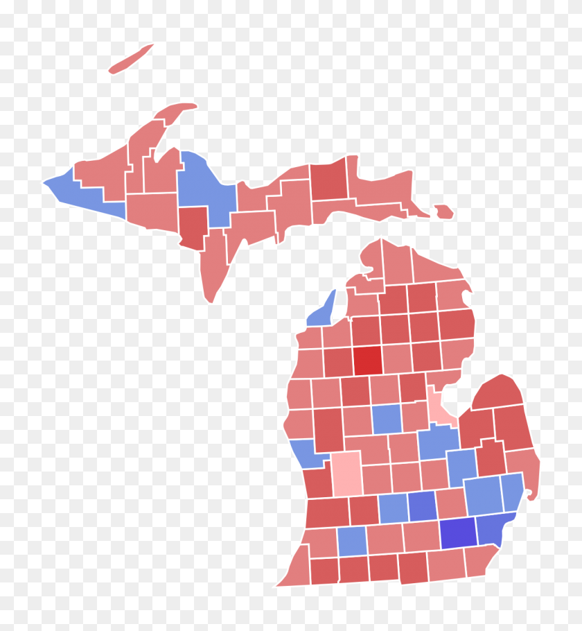 1200x1309 Elección Del Senado De Los Estados Unidos En Michigan - Imágenes Prediseñadas Del Estado De Michigan