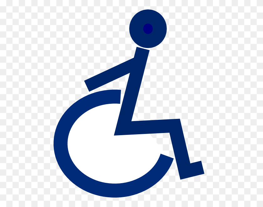 498x600 Universal Access Symbol Clip Art - Disability Clipart