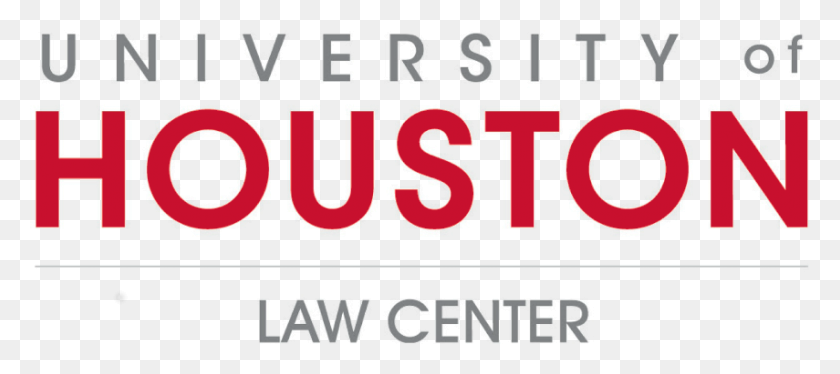 855x345 Logotipo De La Universidad De Houston Law Center - Ley Png