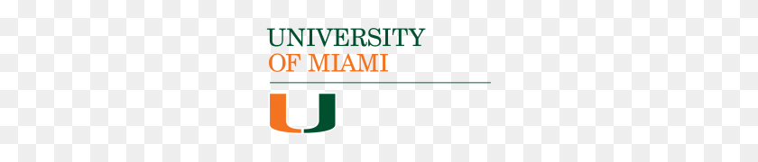 250x120 Universidad De Miami - Miami Hurricanes Logo Png