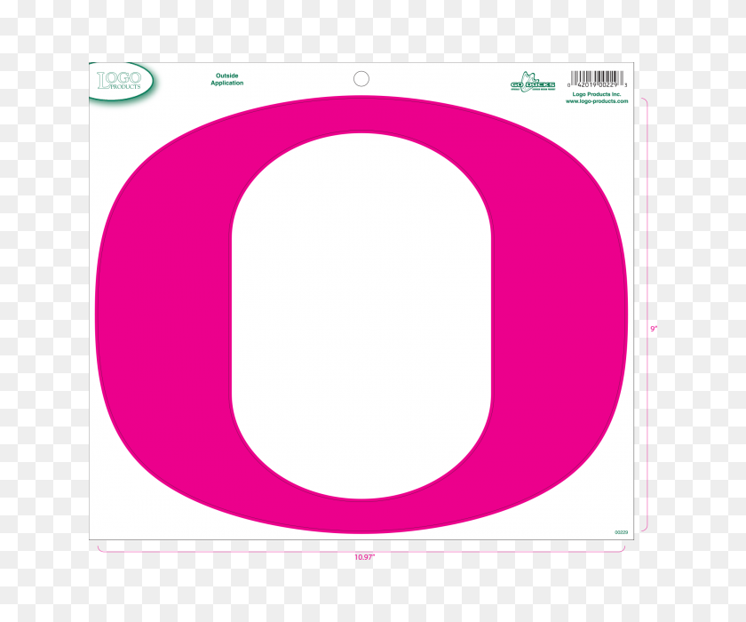 640x640 University Of Oregon - Oregon Ducks Logo PNG