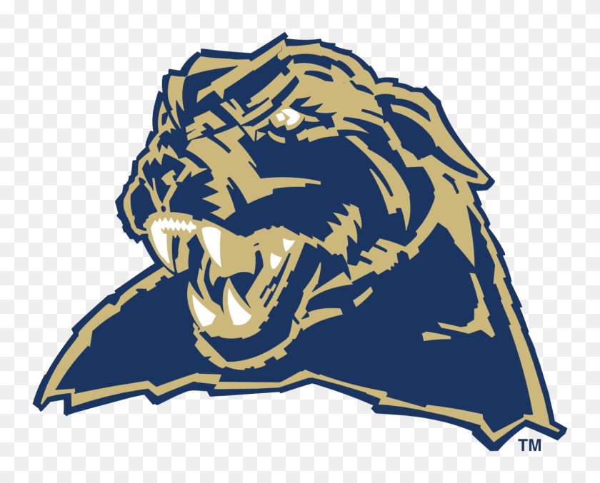 1280x1014 University Of Pittsburgh Panther Logos - Panther Mascot Clipart