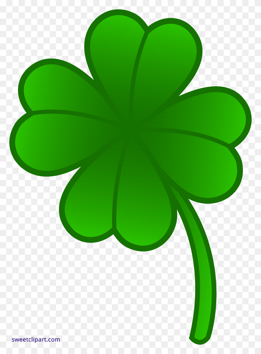 4865x6742 Unlimited Picture Of Leaf Clover Four Clipart Sweet Clip Art - Urgent Clipart
