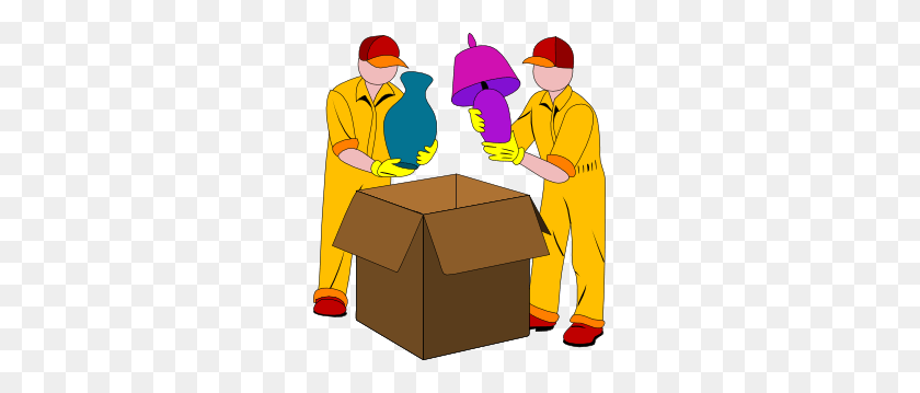 267x299 Unpacking Cliparts - Construction Worker Clipart