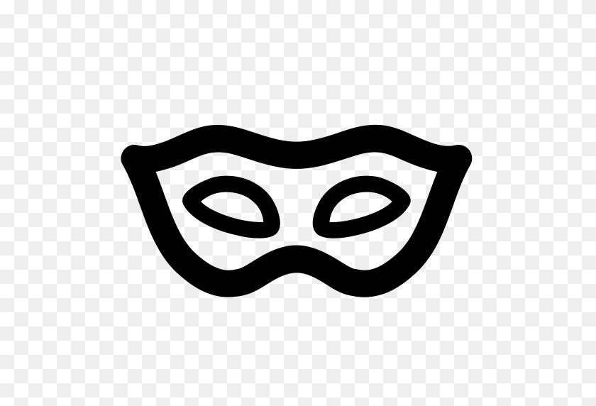512x512 Untitled, One, One Way Icon With Png And Vector Format For Free - Masquerade Mask Clipart Free