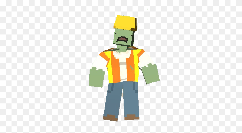 327x403 Unturned Zombie Png Png Image - Unturned PNG