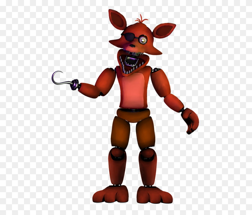 499x656 Unwithered Foxy - Foxy PNG