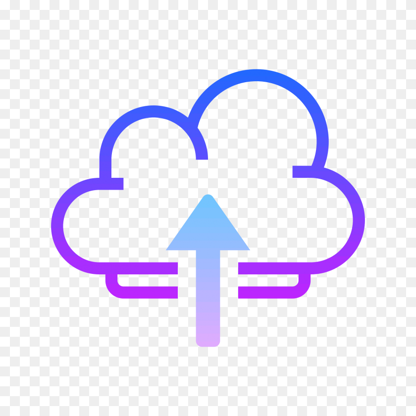 1600x1600 Upload To Cloud Icon - Cloud Icon PNG