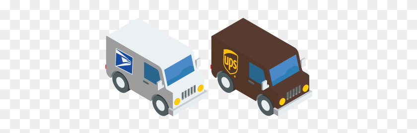 469x208 Ups Shipping Software For E Commerce Shippingeasy - Ups Truck PNG