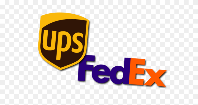 595x386 Ups Vs Fedex Logotipo De Matt Steffen - Logotipo De Ups Png