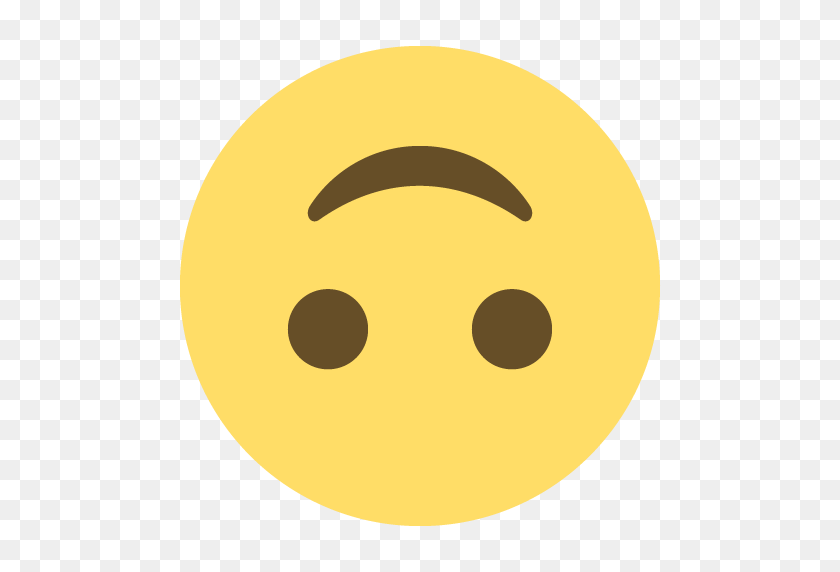 512x512 Перевернутое Лицо Emoji Emoticon Vector Icon Free Download Vector - Free Emoji Clipart