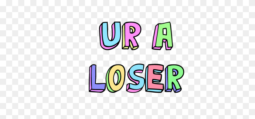 500x333 Ur A Loser - Loser PNG